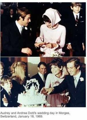 Photo of Audrey Hepburn - Audrey Hepburn and Andrea Dotti wedding.jpg